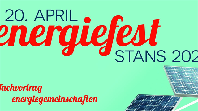 Flyer Energiefest Stans